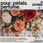 POUR. PETALS. PERFUME.