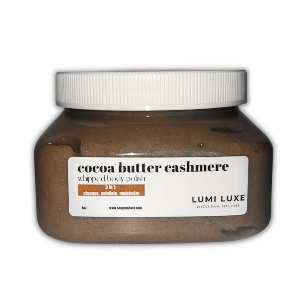 Cocoa Butter Cashmere Whipped Body Polish Lumi Luxe LLC